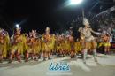 Desfile en la pasarela del samba de Carumb en la segunda noche de 2013