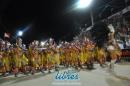 Desfile en la pasarela del samba de Carumb en la segunda noche de 2013