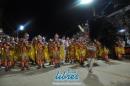 Desfile en la pasarela del samba de Carumb en la segunda noche de 2013