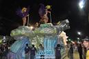 Desfile en la pasarela del samba de Carumb en la segunda noche de 2013