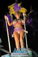 Desfile en la pasarela del samba de Carumb en la segunda noche de 2013