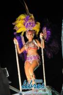 Desfile en la pasarela del samba de Carumb en la segunda noche de 2013