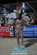 Desfile en la pasarela del samba de Carumb en la segunda noche de 2013