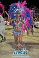 Desfile en la pasarela del samba de Carumb en la segunda noche de 2013