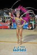 Desfile en la pasarela del samba de Carumb en la segunda noche de 2013