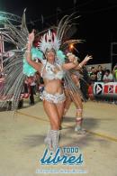 Desfile en la pasarela del samba de Carumb en la segunda noche de 2013
