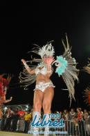 Desfile en la pasarela del samba de Carumb en la segunda noche de 2013