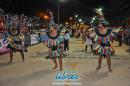 Desfile de las comparsas del grupo "B" en la tercer noche