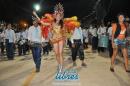 Desfile de las comparsas del grupo "B" en la tercer noche