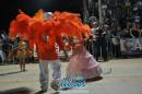 Desfile de las comparsas del grupo "B" en la tercer noche