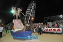 Desfile de las comparsas del grupo "B" en la tercer noche