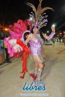 Desfile de las comparsas del grupo "B" en la tercer noche