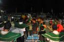 Desfile de las comparsas del grupo "B" en la tercer noche
