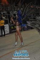 Desfile de las comparsas del grupo "B" en la tercer noche