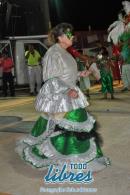 Desfile de las comparsas del grupo "B" en la tercer noche