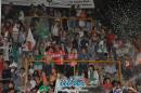 Con un sambdromo casi repleto el publico bibr con el pasar de las comparsas