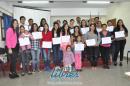 lbum de fotos de la entrega de certificados "Cursos de informtica 1 y 2"