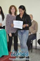 lbum de fotos de la entrega de certificados "Cursos de informtica 1 y 2"
