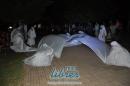 Imponente puesta en escena por el festejo del da de la Virgen