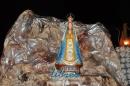 Imponente puesta en escena por el festejo del da de la Virgen
