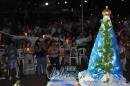 Imponente puesta en escena por el festejo del da de la Virgen