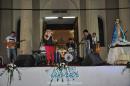 Imponente puesta en escena por el festejo del da de la Virgen