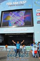 lbum de fotos del Fifa Fan Fest en Porto alegre