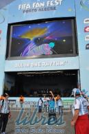 lbum de fotos del Fifa Fan Fest en Porto alegre