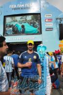 lbum de fotos del Fifa Fan Fest en Porto alegre