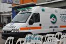 Fotos de la inauguracin de policonsultorios, tomografo y ambulancia