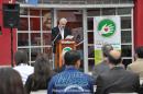 Fotos de la inauguracin de policonsultorios, tomografo y ambulancia