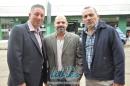 Fotos de la inauguracin de policonsultorios, tomografo y ambulancia