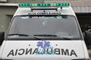 Fotos de la inauguracin de policonsultorios, tomografo y ambulancia