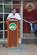 Fotos de la inauguracin de policonsultorios, tomografo y ambulancia