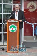 Fotos de la inauguracin de policonsultorios, tomografo y ambulancia