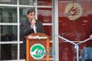 Fotos de la inauguracin de policonsultorios, tomografo y ambulancia