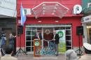 Fotos de la inauguracin de policonsultorios, tomografo y ambulancia