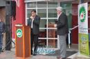 Fotos de la inauguracin de policonsultorios, tomografo y ambulancia