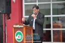 Fotos de la inauguracin de policonsultorios, tomografo y ambulancia