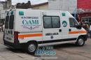 Fotos de la inauguracin de policonsultorios, tomografo y ambulancia