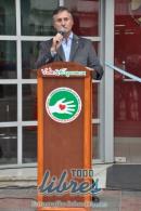 Fotos de la inauguracin de policonsultorios, tomografo y ambulancia