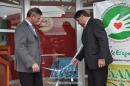 Fotos de la inauguracin de policonsultorios, tomografo y ambulancia