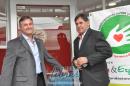 Fotos de la inauguracin de policonsultorios, tomografo y ambulancia