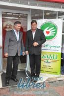 Fotos de la inauguracin de policonsultorios, tomografo y ambulancia