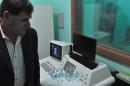 Fotos de la inauguracin de policonsultorios, tomografo y ambulancia