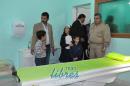 Fotos de la inauguracin de policonsultorios, tomografo y ambulancia