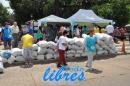 lbum de fotos de la solidaria juntada de tapitas para el hospital Garrahan