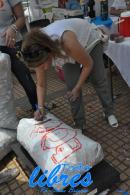 lbum de fotos de la solidaria juntada de tapitas para el hospital Garrahan