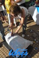 lbum de fotos de la solidaria juntada de tapitas para el hospital Garrahan