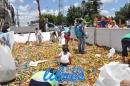 lbum de fotos de la solidaria juntada de tapitas para el hospital Garrahan